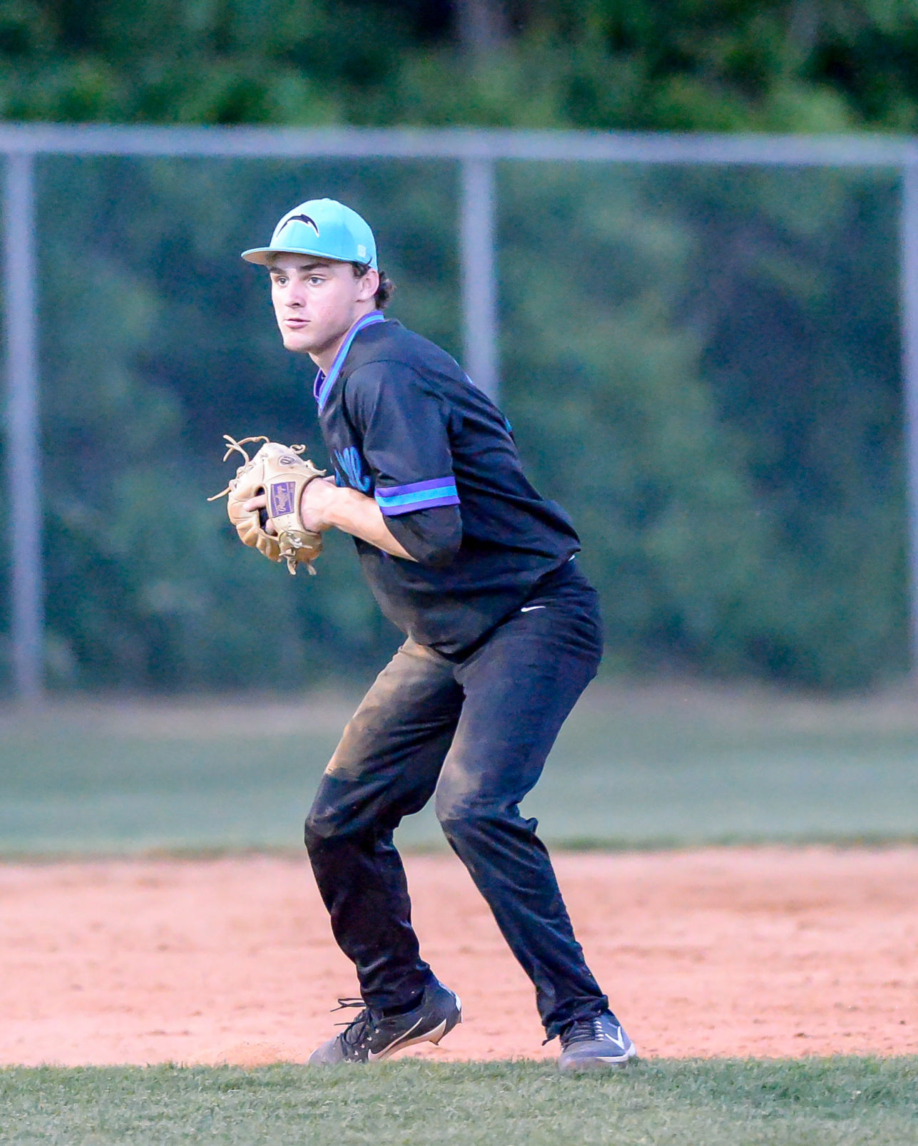 Friday night baseball action